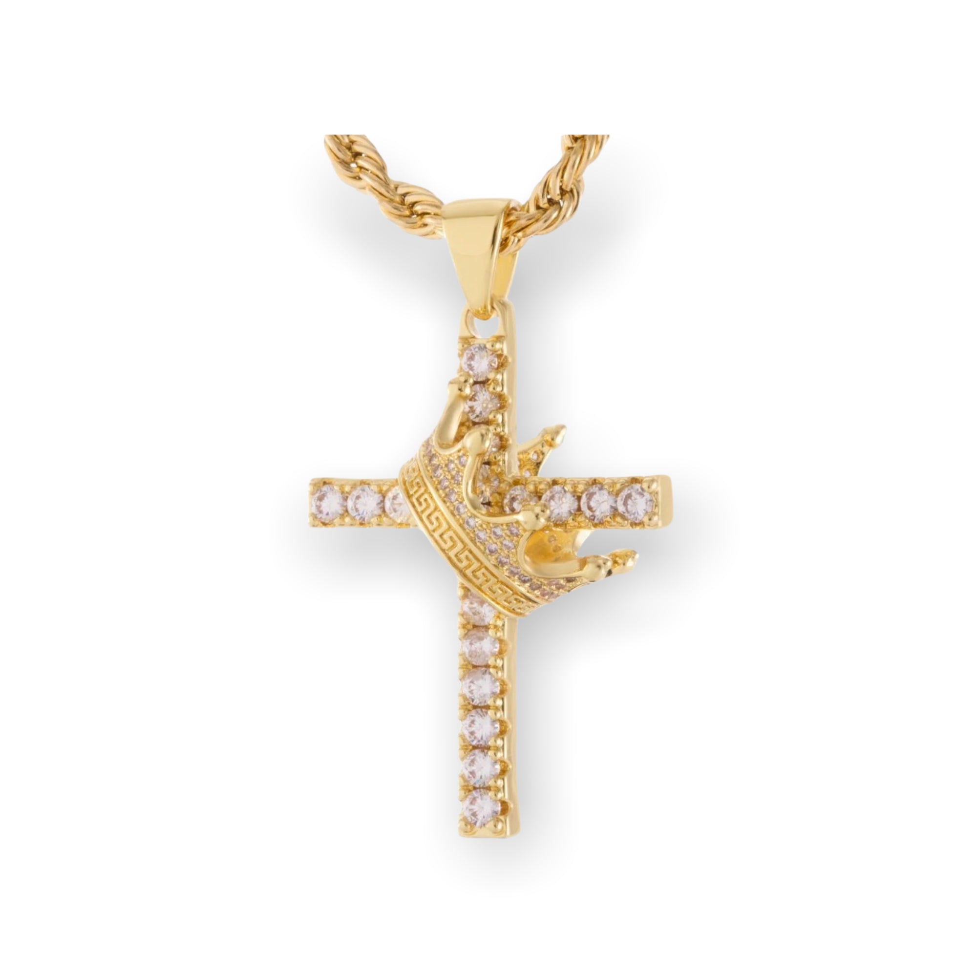 KING ICE: Kingdom Cross Necklace